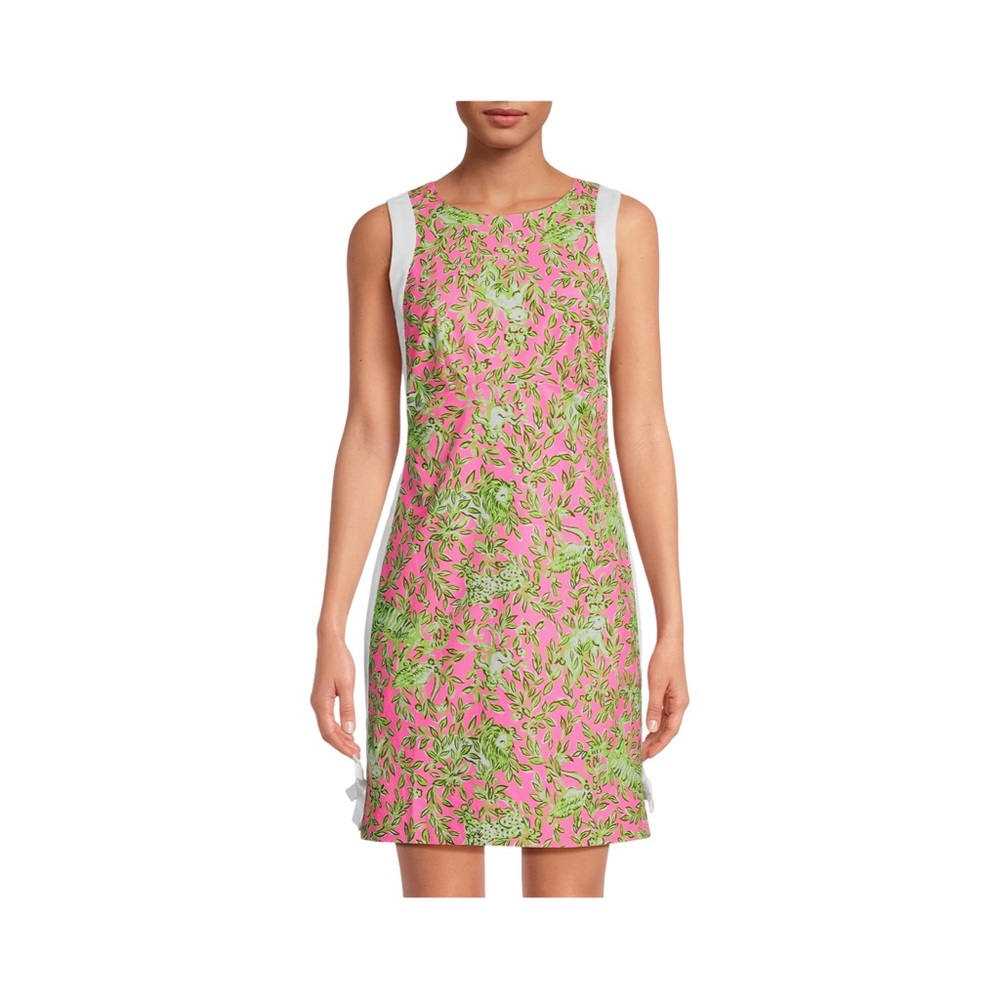 Lilly Pulitzer Beckler Stretch Shift Dress Main Character Energy NWT Size 12